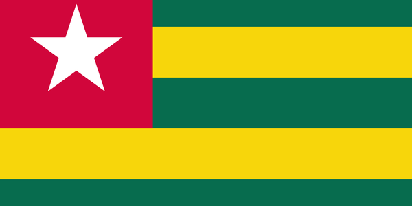 Drapeau Togo